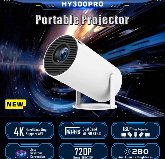 PROJECTEUR HY300 4K HD